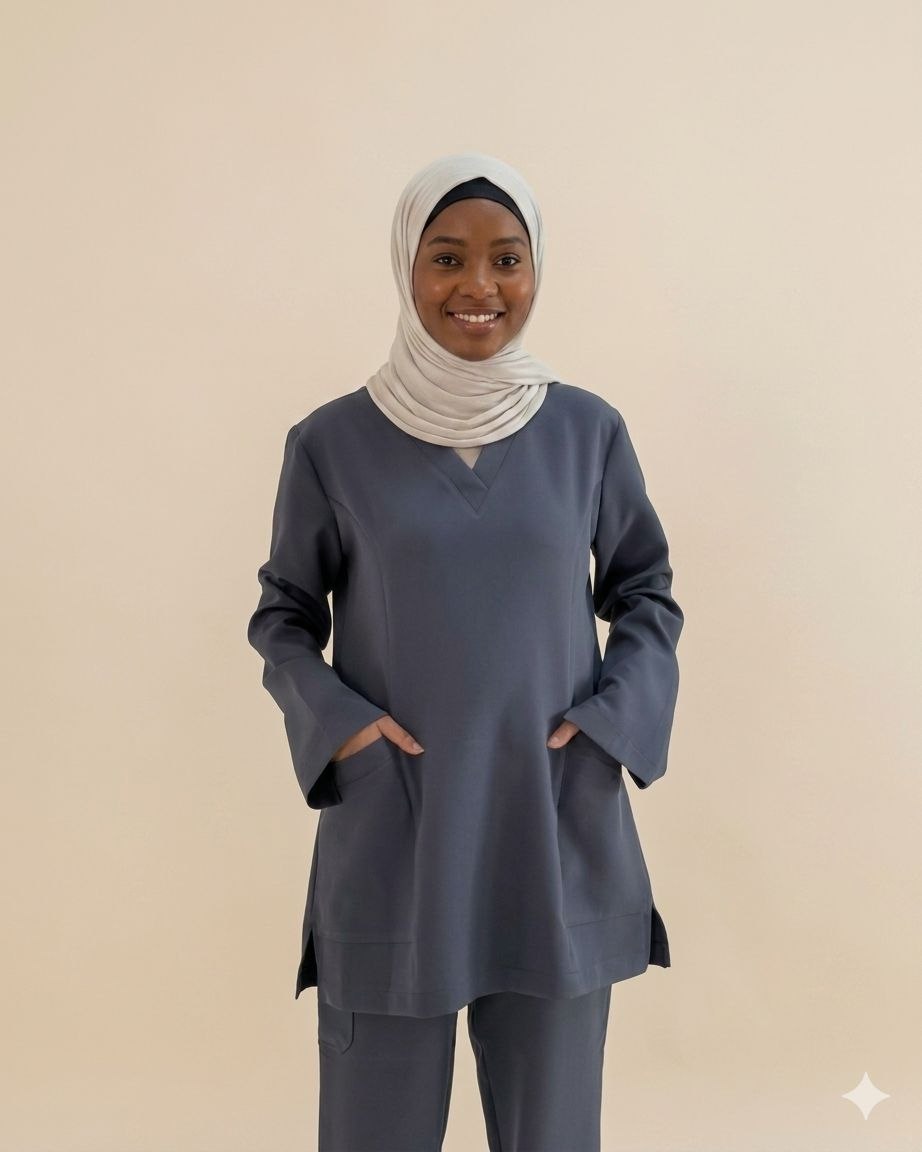Tenue de Bloc Hijab Large - Femme